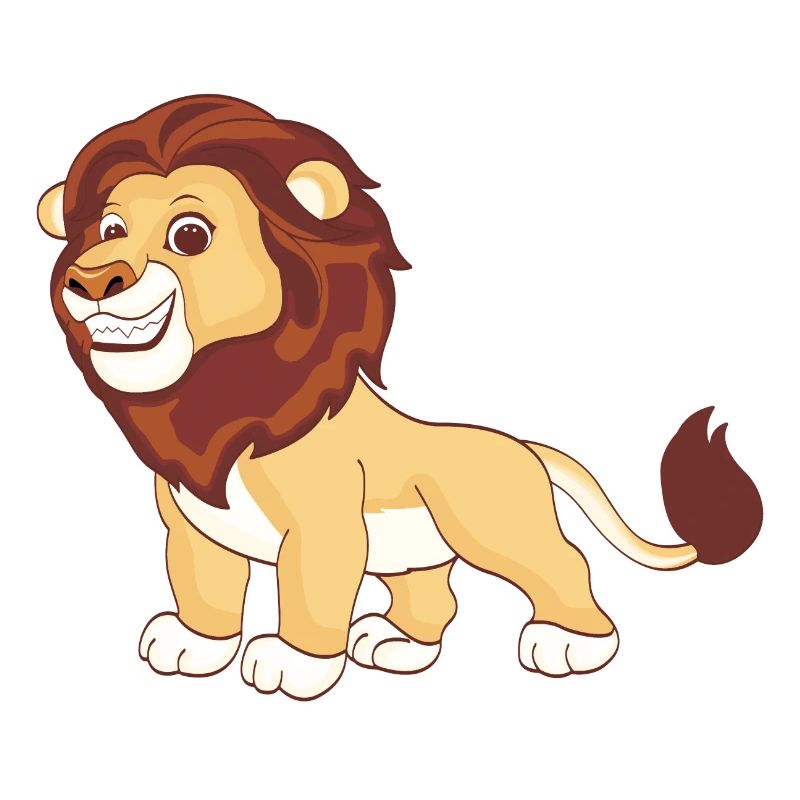 Ein prächtiger Löwe