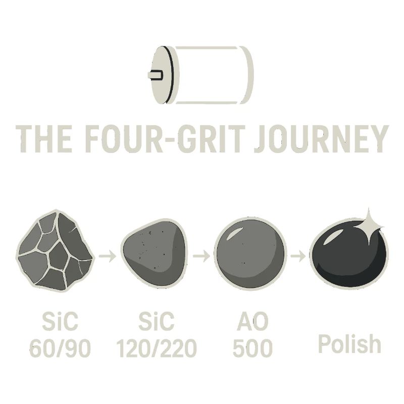 The four-step grinding process