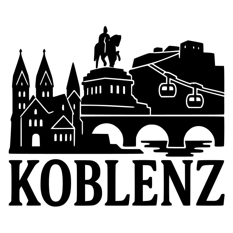 Silhouette de Coblence