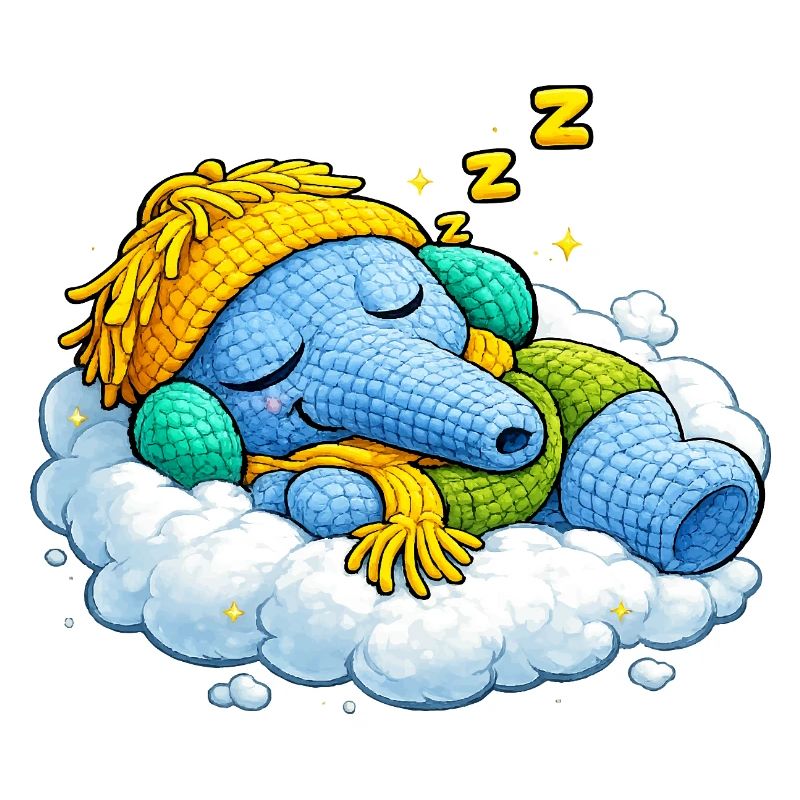 Leo Longnose Sleeping