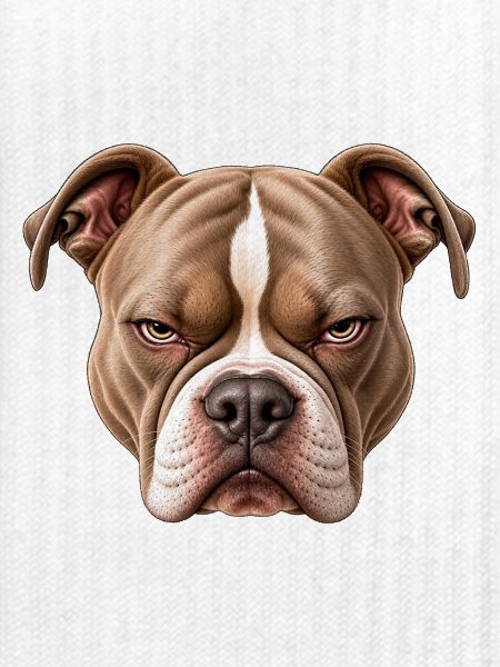 Statement bulldog Kopf 