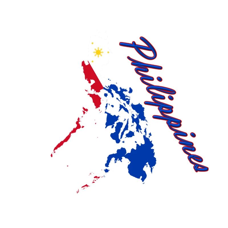 Philippines Flag Map Script