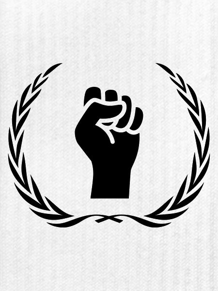Hand Faust Kranz