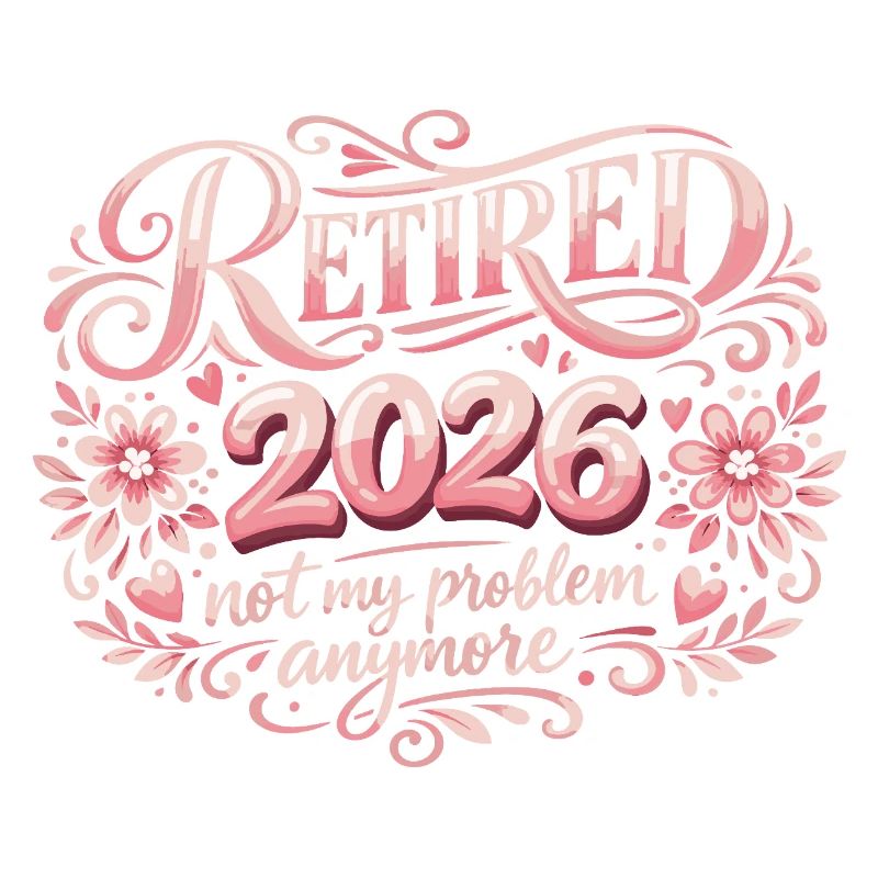Ruhestand 2026 Plus My Problem Humor