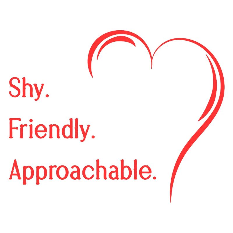 Flirteurs introvertis timides amicaux accessibles
