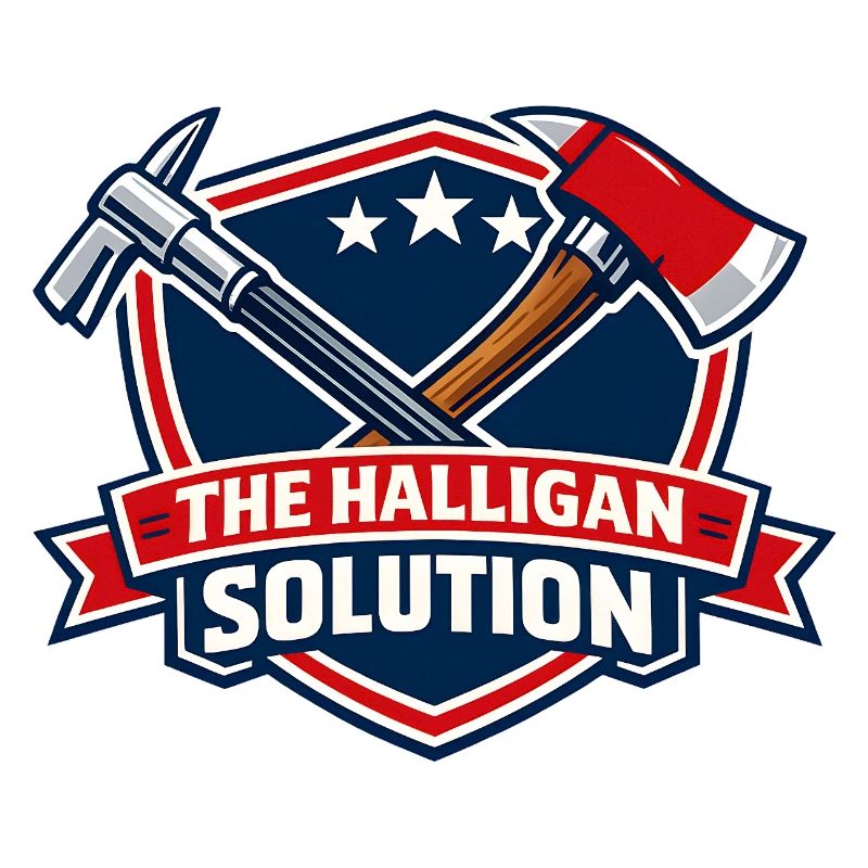 Halligan Solution Shield Graphic