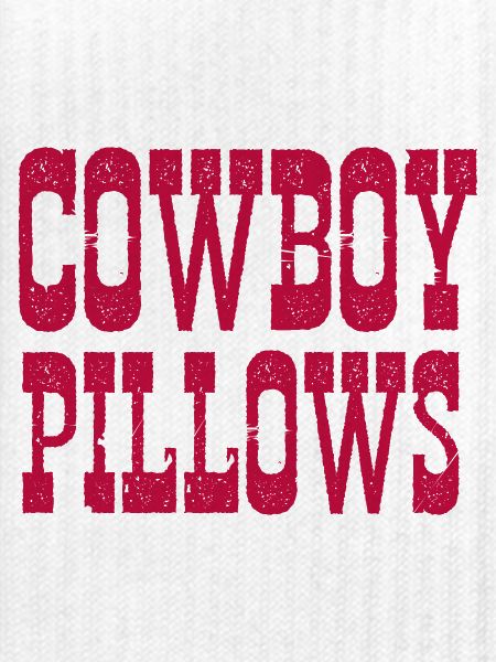 Cowboy Pillows