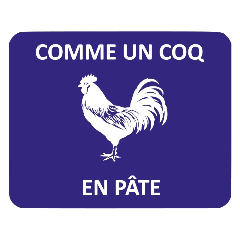 comme un coq en pâte