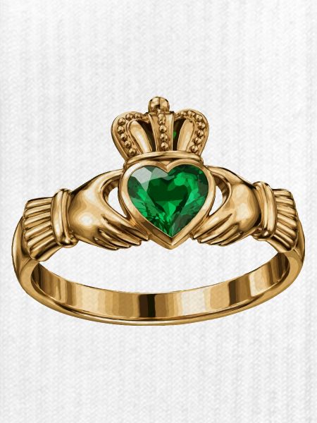 Irischer Claddagh-Ring