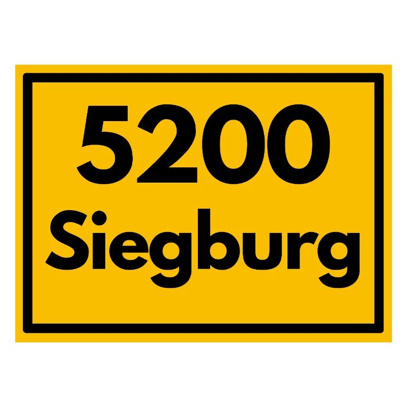 OLD POSTCODE POSTCODE RETRO SIEGBURG - RHEIN SIEG