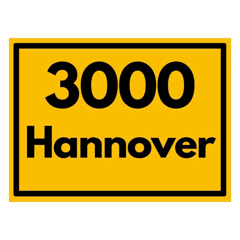 ALTE POSTZIP CODE RETRO 3000 HANNOVER - Messe