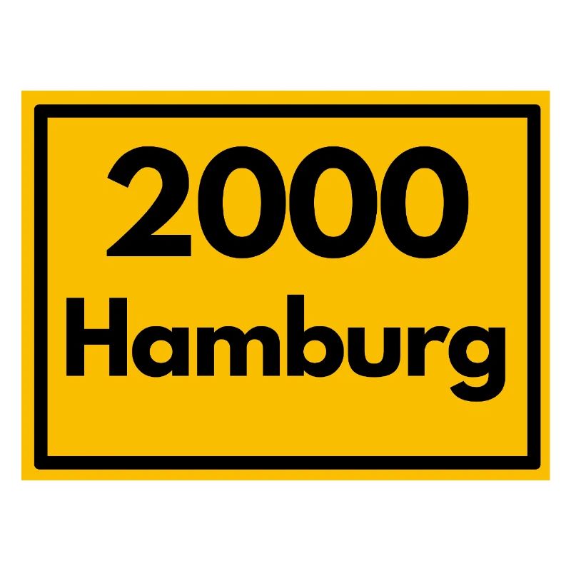 OLD POSTCODE POSTCODE RETRO 2000 HAMBURG - HAFEN