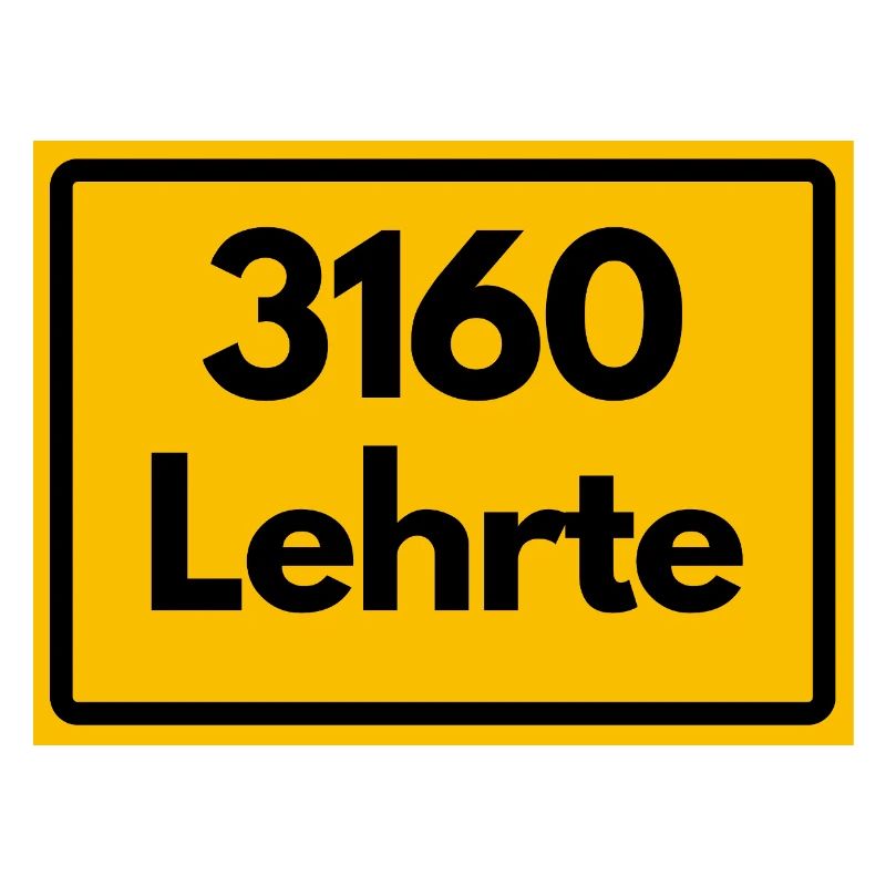 ALTE POSTLEITZAHL PLZ RETRO 3160 LEHRTE WASSERTURM