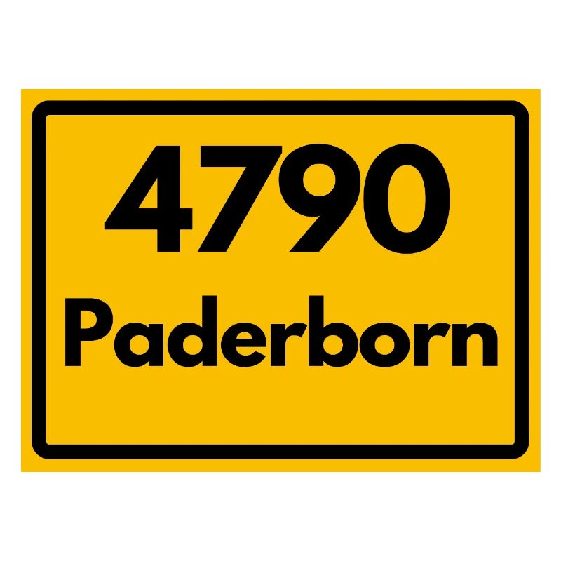 OLD POSTCODE POSTCODE RETRO 4790 PADERBORN