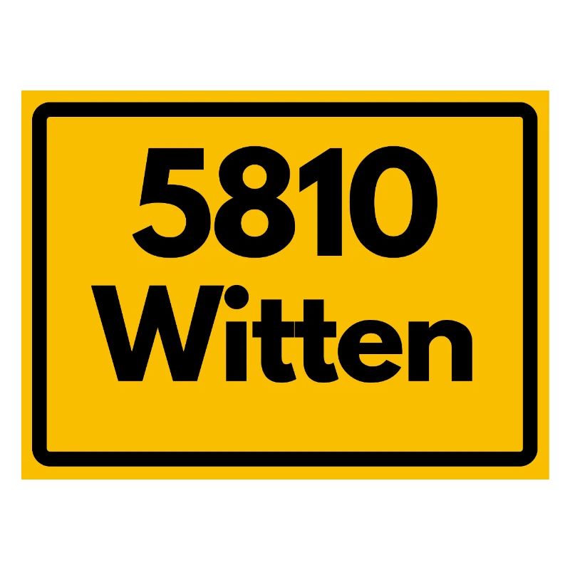 ANCIEN CODE POSTAL RETRO 5810 WITTEN