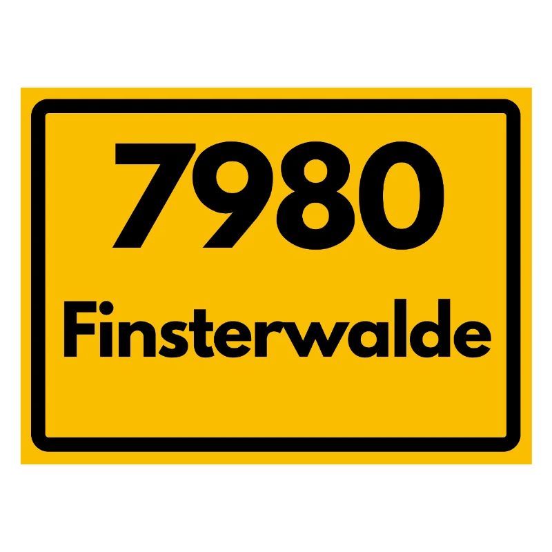 ALTE POSTLEITZAHL PLZ 7980 FINSTERWALDE SACHSEN