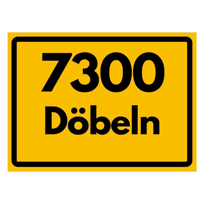 OLD POSTCODE 7300 DÖBELN SAXONY DDR OSTALGIE