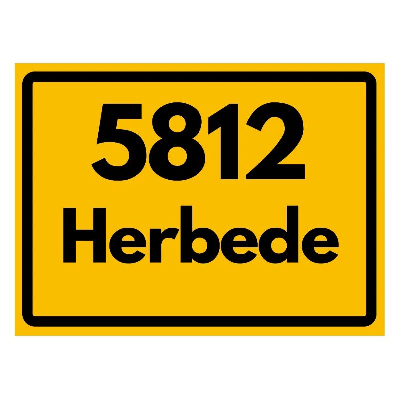 OLD POSTCODE 5812 ZIP 58456 HERBEDE NRW