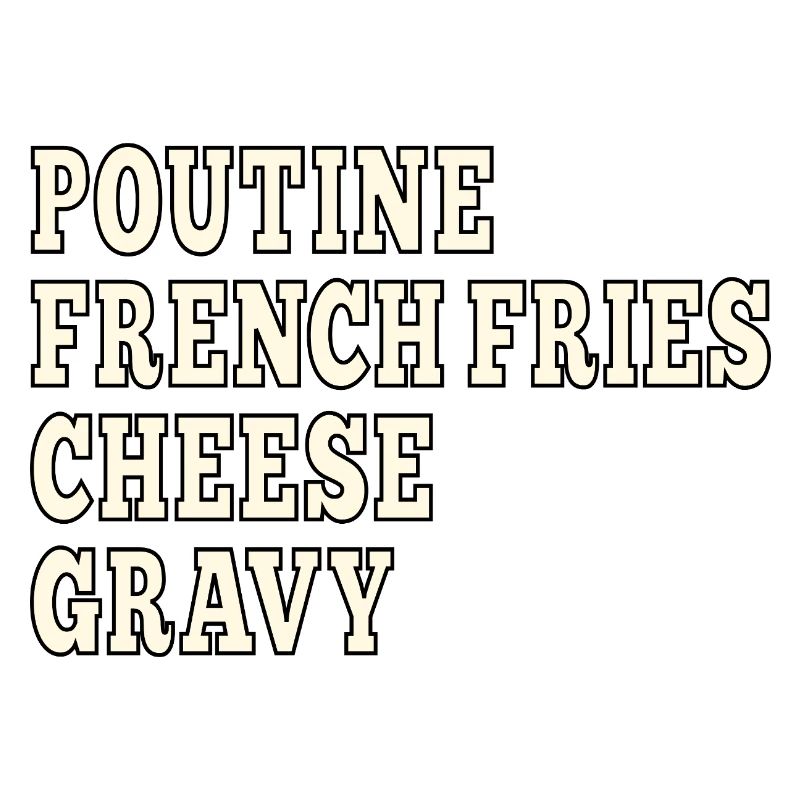 Poutine de restauration rapide canadienne