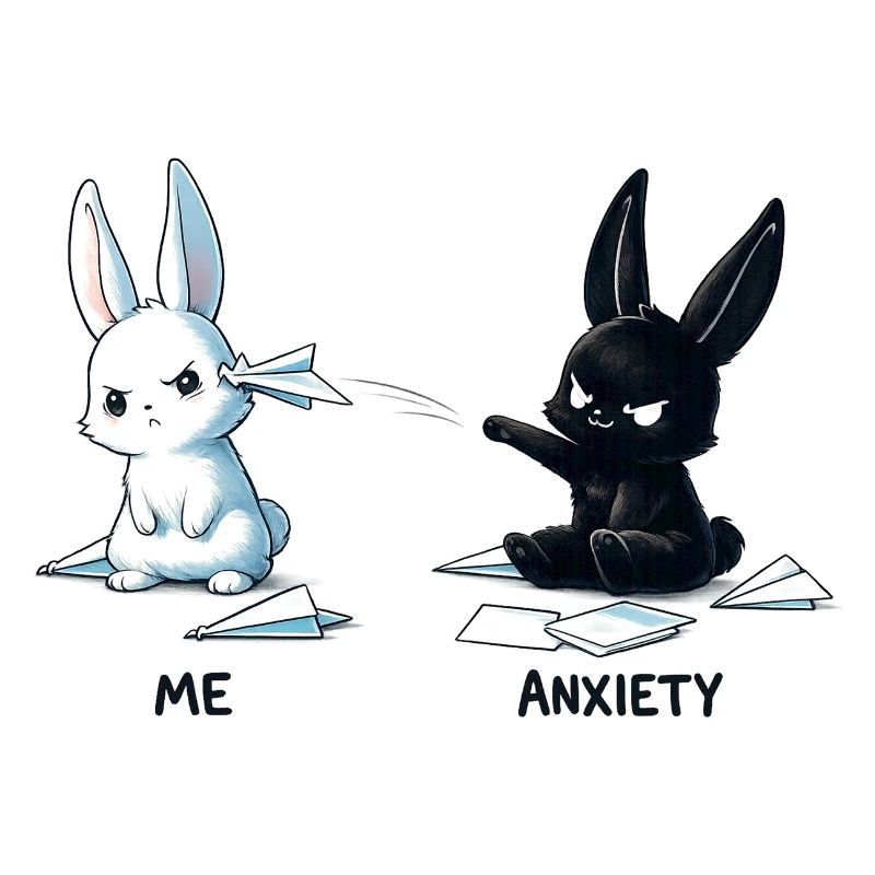 Conception du mème Fear Bunny