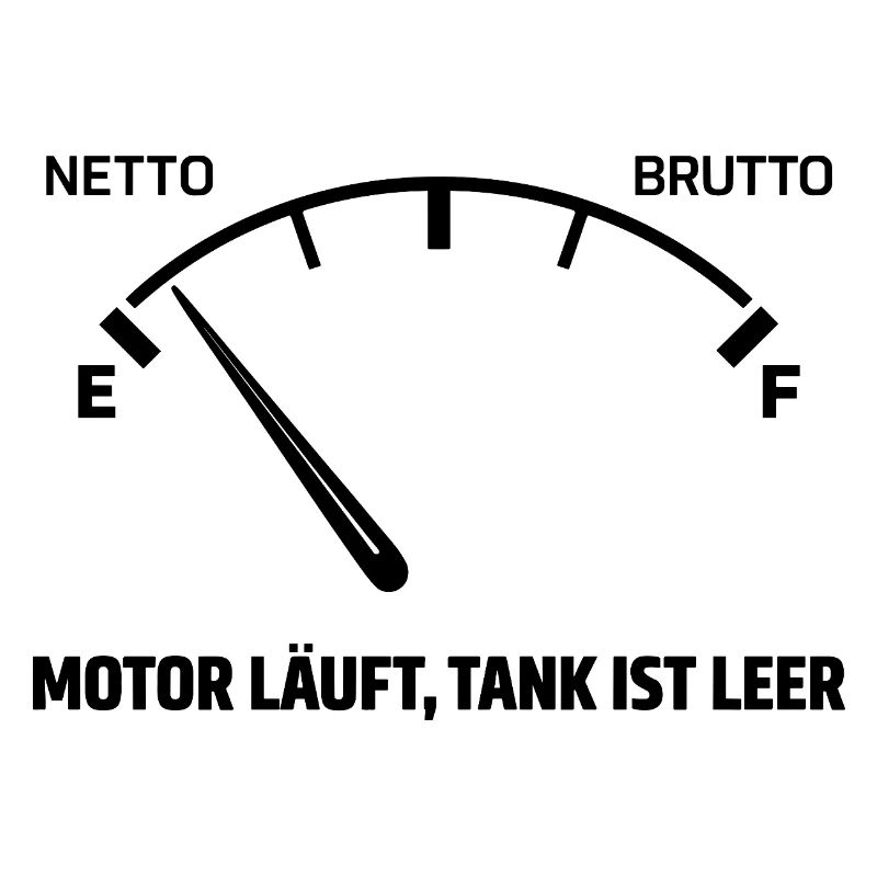 Engine runs tank empty