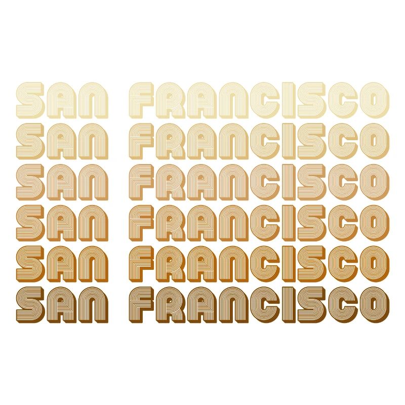 San Francisco Gradient Repeats