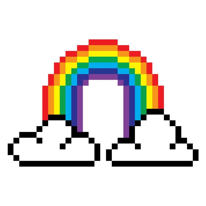 Pixel Regenbogen