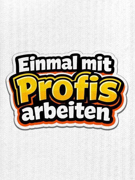 Einmal mit Profis arbeiten Katastrophe