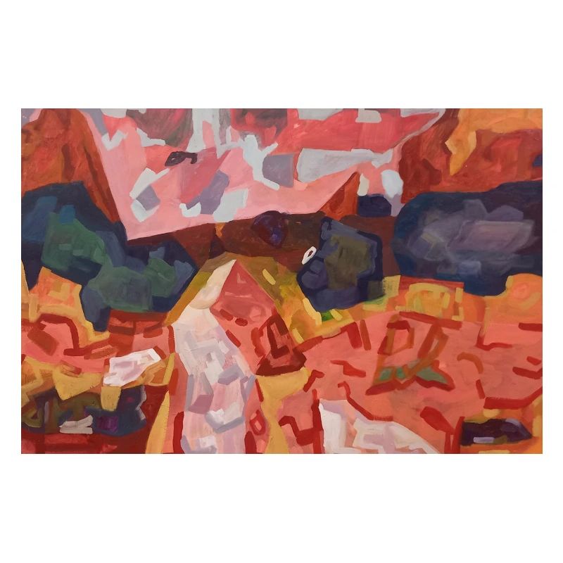 Feu de couleur abstraite