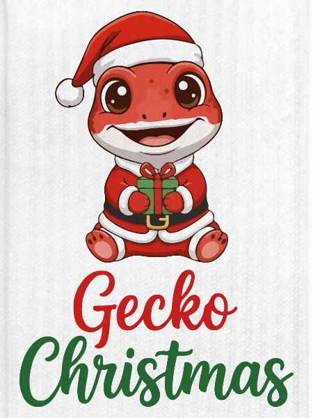 Gecko-Weihnachts-Weihnachtsgeschenk