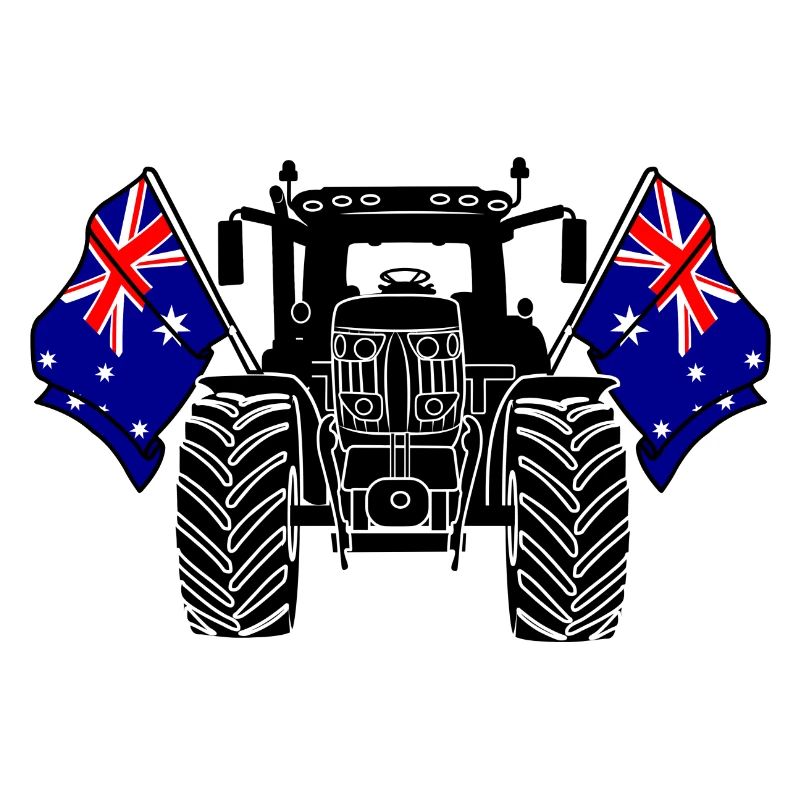 Tractor two flags Australia