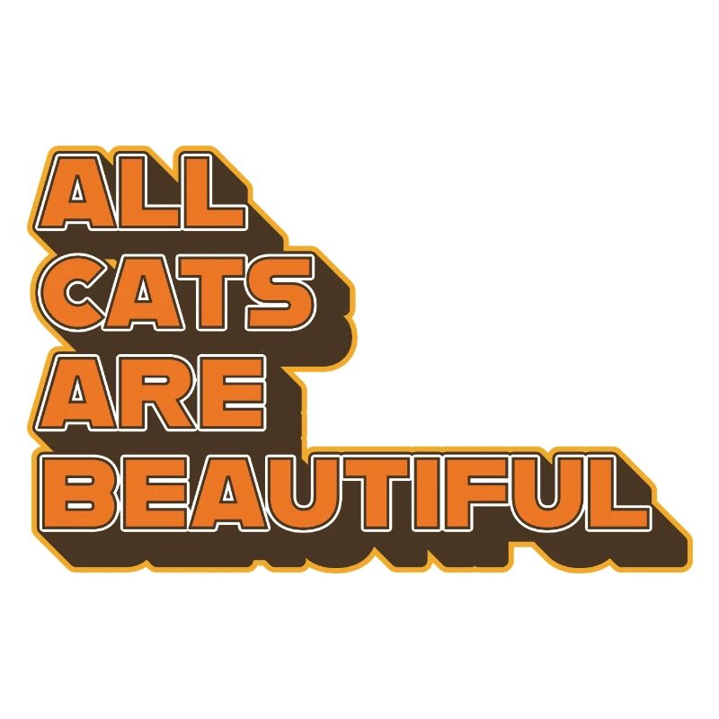 Tous les chats sont beaux – une déclaration élégante