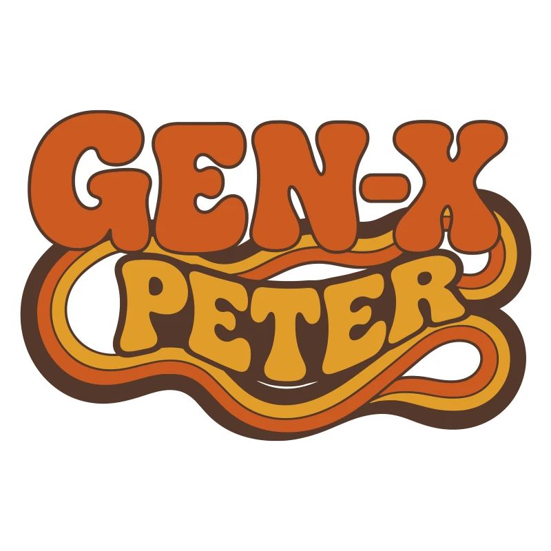 GenX Peter Retro Typography