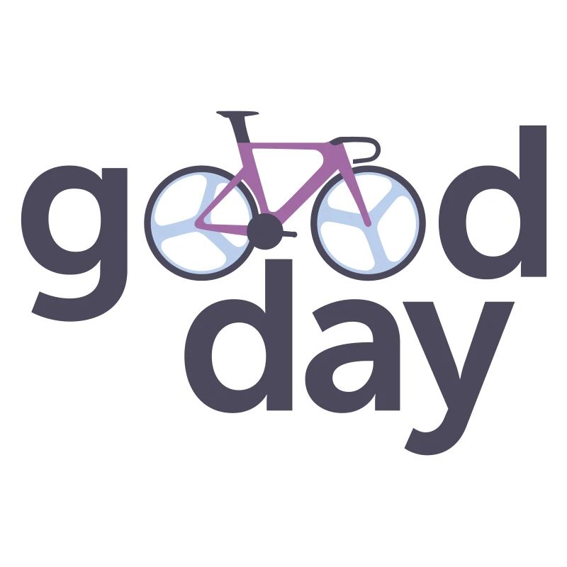 Logo typographique de la bicyclette Good Day