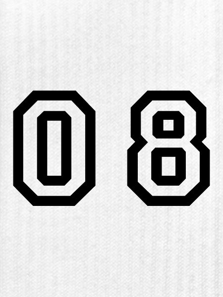 Nummer - 08 - null acht