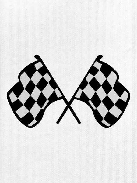 Karierte Racing Flags