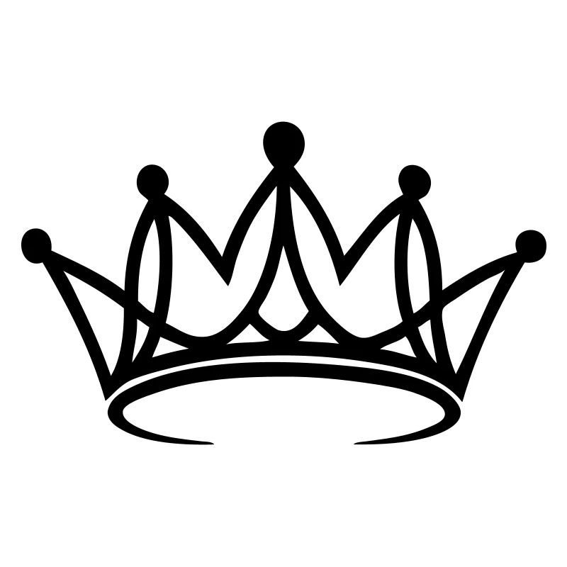 Krone, elegant, personalisierbar