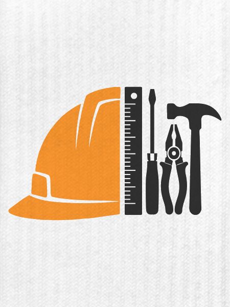 Tool & Construction Helmet – Craftsman Logo