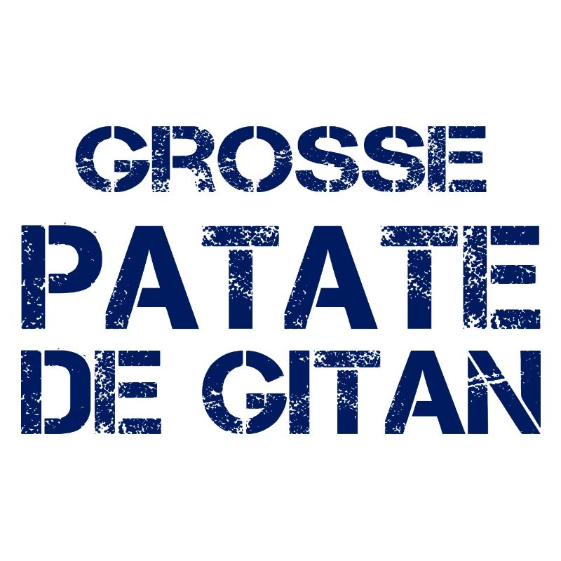 Grosse Patate de Gitan (bleu)