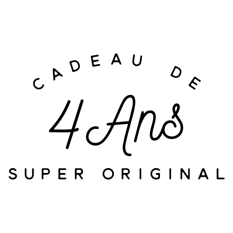 Cadeau 4 ans 