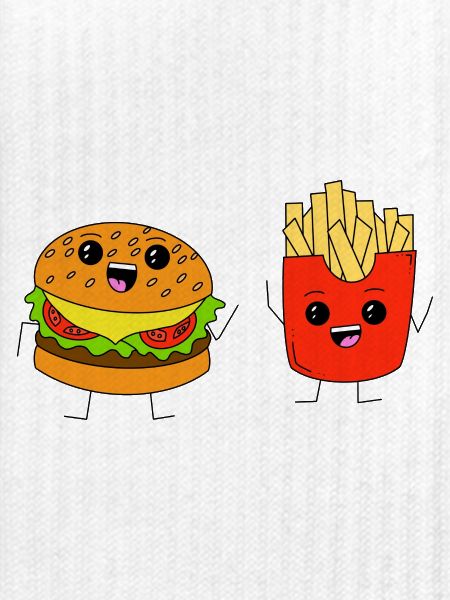 Burger & Fries