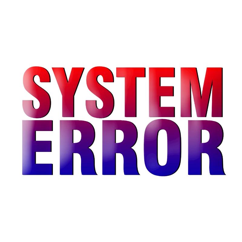 Erreur système Gradient Typo