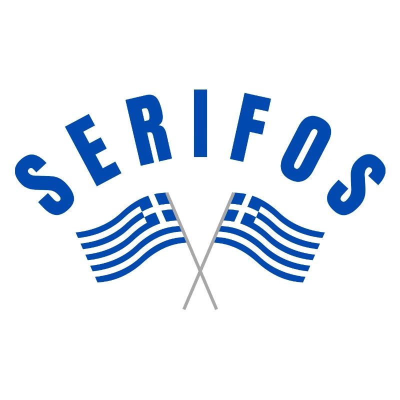 Drapeaux grecs de Serifos