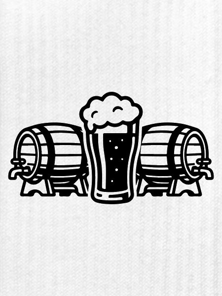 Bier Bierfass Bierglas