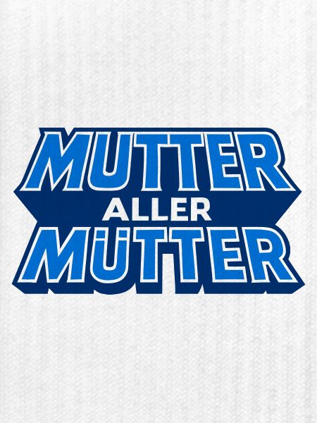 Mutter Aller Mutter Schriftzug Design
