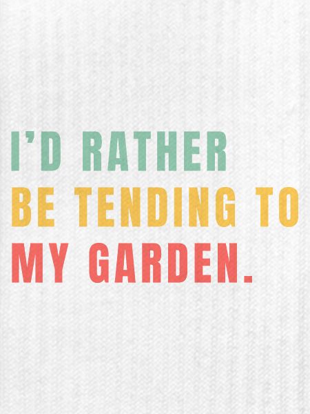 Gartenarbeit