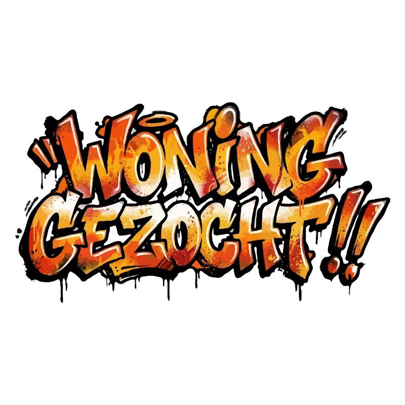 Graffiti-Text von Eigentum gesucht