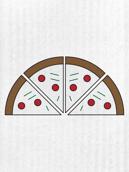 Bild von einer Pizza