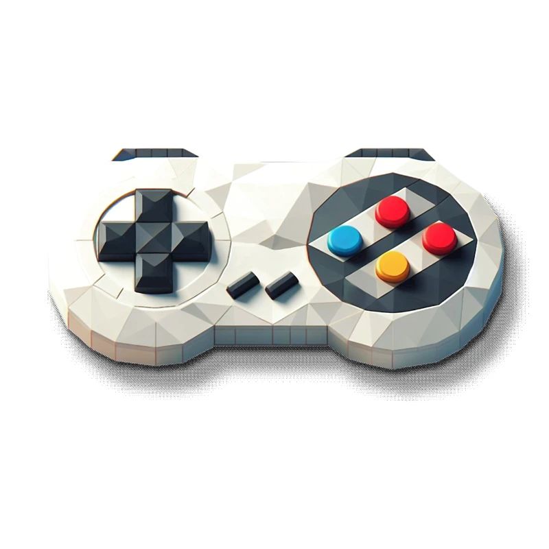Retro Gaming Controller 16 Bit Konsole