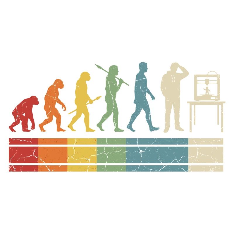 3D Printing Evolution – Vintage Maker Design